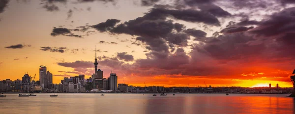 Auckland City Şehir Merkezi Yeni Zelanda Nın Ikonik Simgesi Auckland — Stok fotoğraf