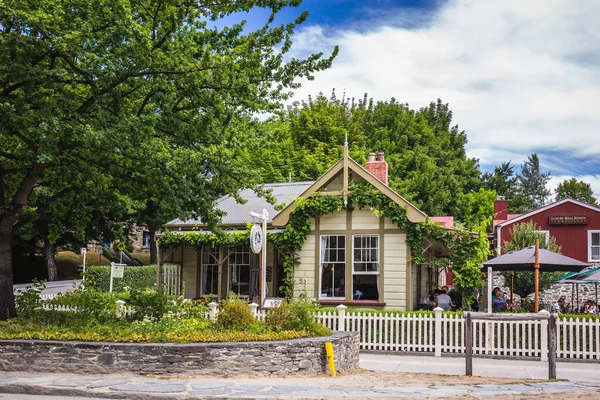 Alte Häuser Der Historischen Stadt Arrowtown Neuseeland Arrowtown Neuseeland Dezember — Stockfoto