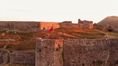 Shkoder 'deki Rozafa Kalesi harabeleri