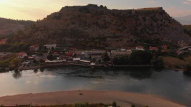 Shkoder 'deki Rozafa Kalesi harabeleri