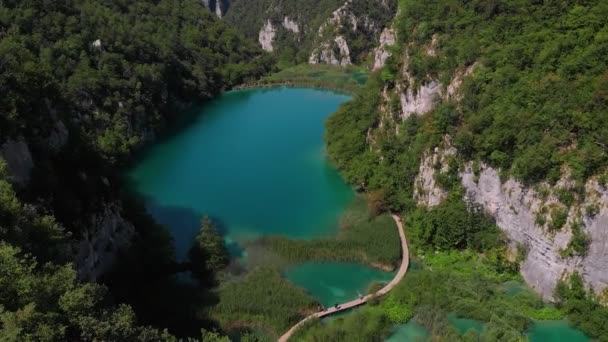 Luftaufnahme der kroatischen Natur — Stockvideo