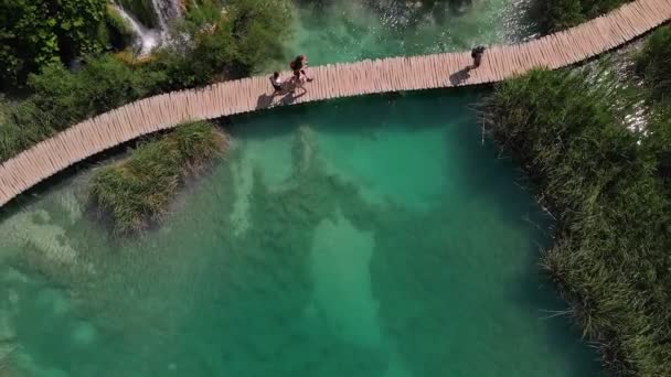 Luftaufnahme der kroatischen Natur — Stockvideo