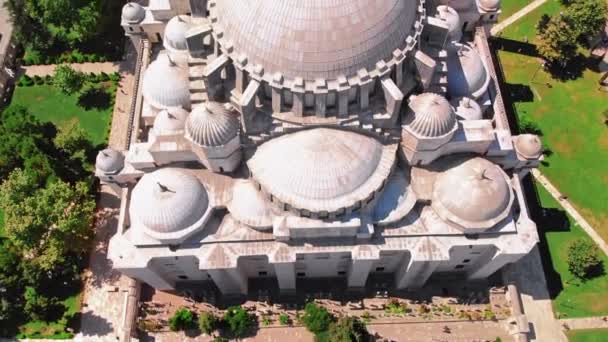 Luchtfoto 's van Istanbul van de belangrijkste bezienswaardigheden — Stockvideo