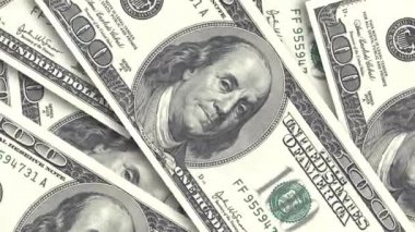 Arka plan ile para Amerikan faturaları. Nakit para arka plan. Döndürme kağıt dolar