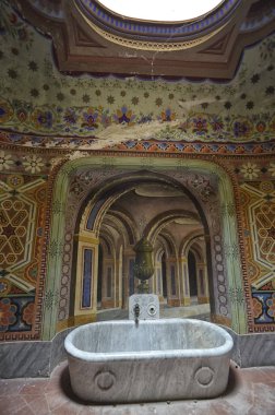 Bir peri masalı Saray küvet görünümünü