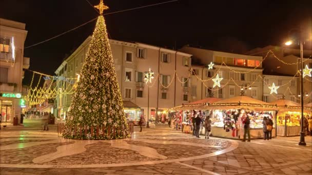 Calendario Della Vita Stressante Nel Periodo Natalizio — Video Stock