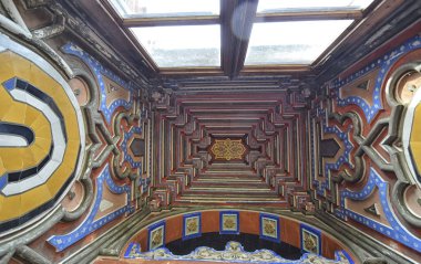 Mağribi stil kale iç görünüm