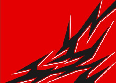 Geometrik sivri desenli ve bazı kopyalama alanı olan soyut arkaplan