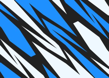 Renkli geometrik sivri desenli soyut arkaplan