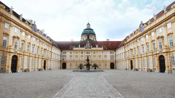 Monasterio Melk Abadía Benedictina Valle Wachau Baja Austria —  Fotos de Stock