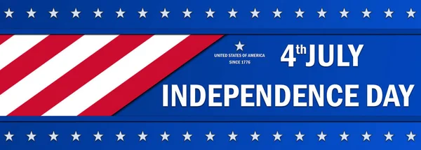 Den nezávislosti, 4. července národní svátek ve Spojených státech amerických — Stock fotografie