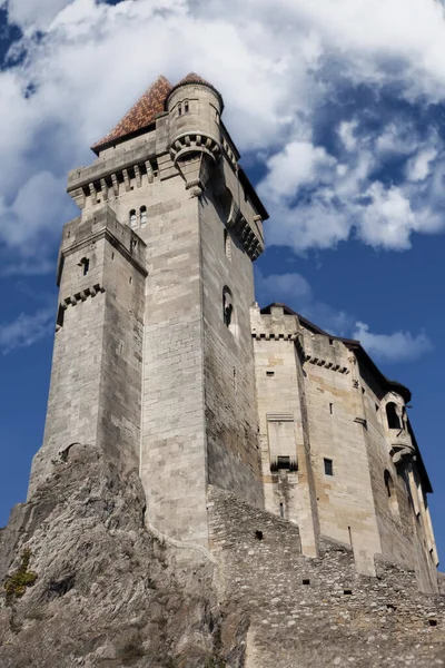 Château Médiéval Lichtenstein Maria Enzersdorf Basse Autriche Près Vienne — Photo