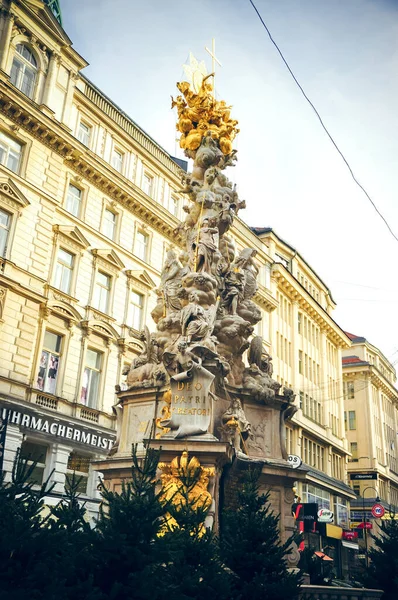 ウィーン オーストリア ペストの列または害虫の列N Graben通り — ストック写真
