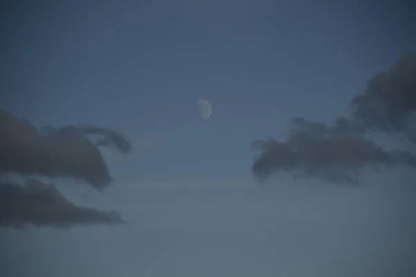 Céu Vespertino Nas Nuvens Cordeiro — Fotografia de Stock