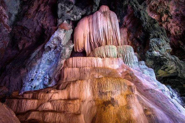 Stalaktiter Phrayanakorn Grotta Thailand — Stockfoto