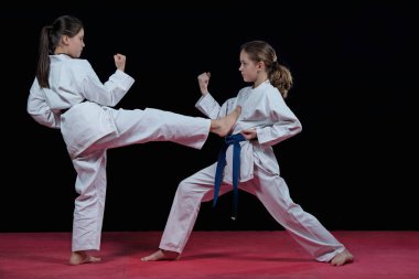 Çocuklar eğitim karate