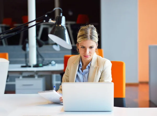 Erfolgreiche Geschäftsfrau Und Erfolgreicher Mann Büro — Stockfoto