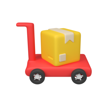 Karton kutulu tramvay 3 boyutlu Render Simgesi ResmiComment