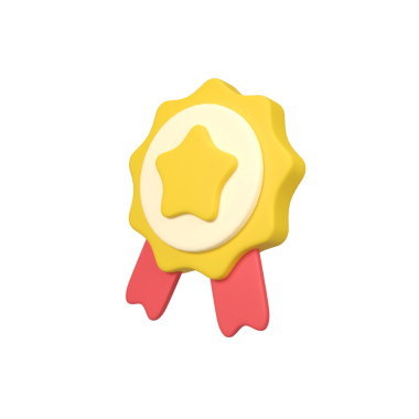 Altın Ödül izole edilmiş 3d resim çizimi