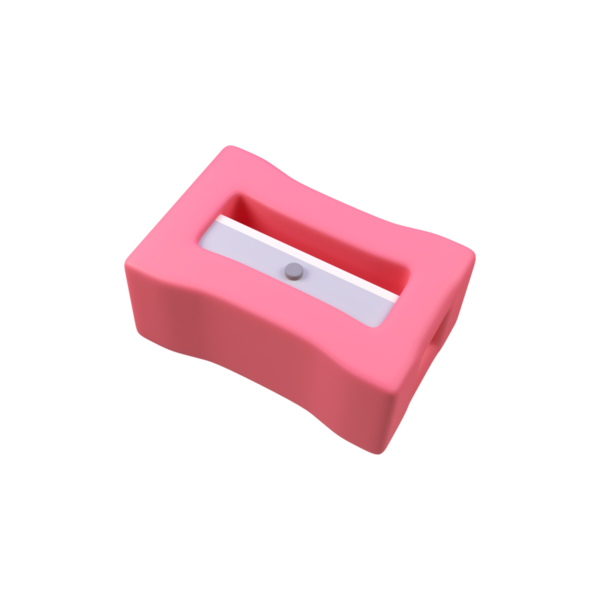 Kalem açacağı izole edilmiş 3d canlandırma simgesi illüstrasyonu