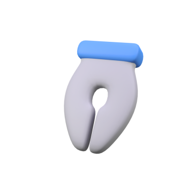 Kalem aracı 3d görüntüleme simgesi izole edildi