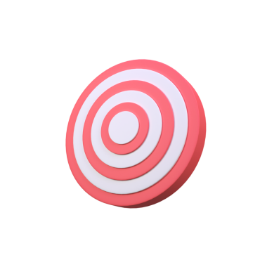 Hedef 3d görüntüleme simgesi çizimi