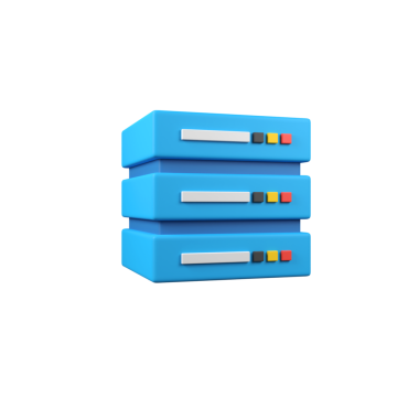 Bulut Veri Sunucusu 3d görüntüleme simgesini izole etti