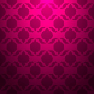 Karanlık degrade arka plan üzerinde kırmızı soyut desen