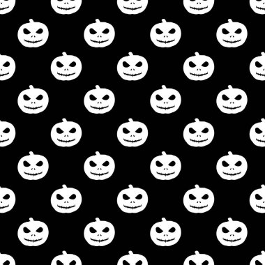 Cadılar Bayramı desen basit stil vektör çizim içinde sorunsuz