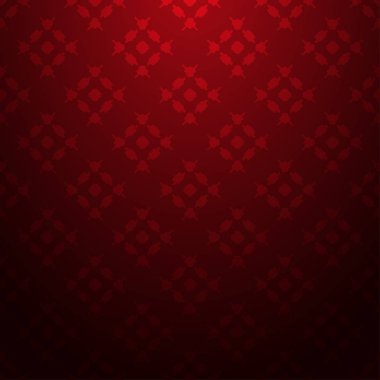 Vektör seamless modeli. Modern şık doku. Geometrik oyma yinelenen. Çağdaş grafik tasarım. Kırmızı renkli gradyan arka plan.