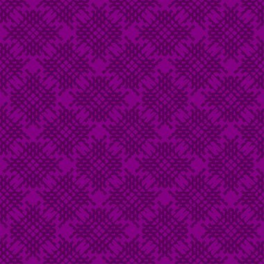 Vektör seamless modeli. Modern şık doku. Geometrik oyma yinelenen. Çağdaş grafik tasarım. Mor renk arka plan.