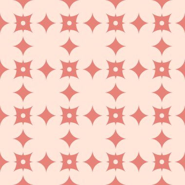 Pembe soyut geometrik Seamless Modeli