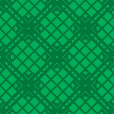 Çizgili ışık yeşil arka plan koyu arka plan üzerinde geometrik seamless modeli dokulu