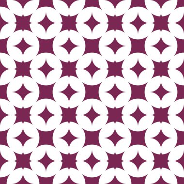 Beyaz zemin üzerine kırmızı soyut seamless modeli