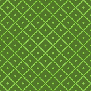 Kireç soyut desen çizgili yeşil zemin üzerine geometrik seamless modeli dokulu