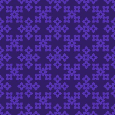Indigo soyut desen çizgili mor zemin üzerine geometrik seamless modeli dokulu