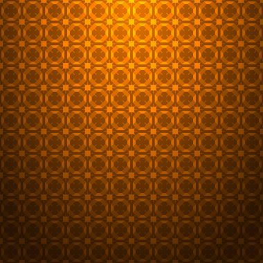 Turuncu arka plan, şeritli geometrik seamless modeli dokulu