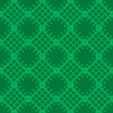 Çizgili ışık yeşil arka plan koyu arka plan üzerinde geometrik seamless modeli dokulu