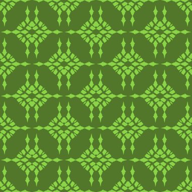 Kireç soyut desen çizgili yeşil zemin üzerine geometrik seamless modeli dokulu