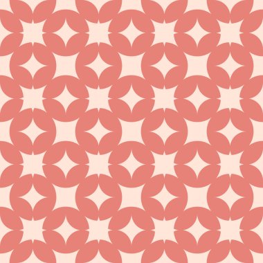 Pembe soyut geometrik Seamless Modeli