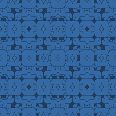 Arka plan, çizgili mavi geometrik seamless modeli dokulu