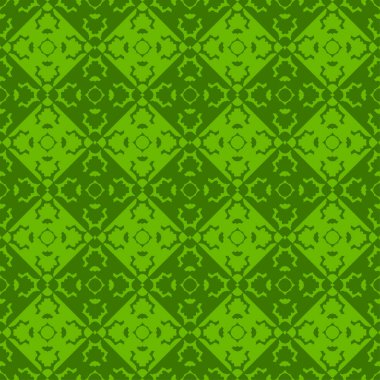 Kireç soyut desen çizgili yeşil zemin üzerine geometrik seamless modeli dokulu