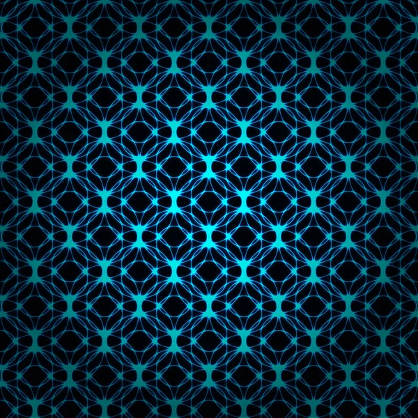 Azure Φώτα Αφηρημένη Γεωμετρικού Σχήματος Σκούρο Φόντο — Διανυσματικό Αρχείο