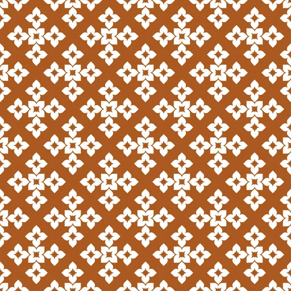 Oranžové Abstraktní Geometrické Bezešvé Vzor Bílém Pozadí — Stockový vektor