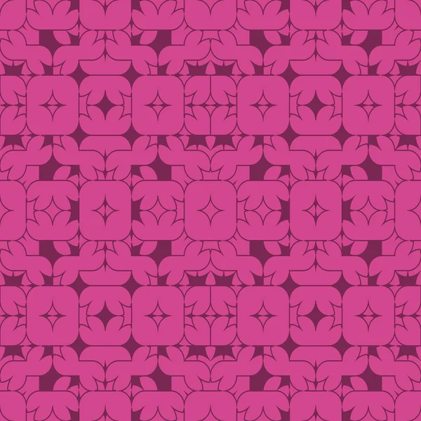 Patrón Sin Costura Abstracto Magenta — Vector de stock