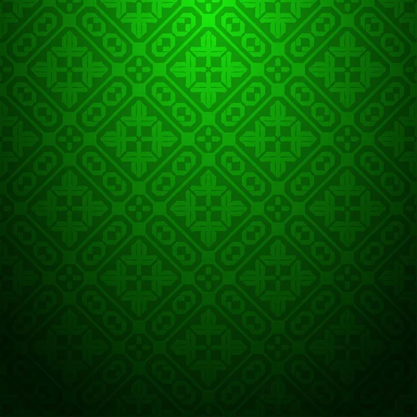 Patrón Geométrico Texturizado Abstracto Verde Sobre Fondo Degradado — Archivo Imágenes Vectoriales