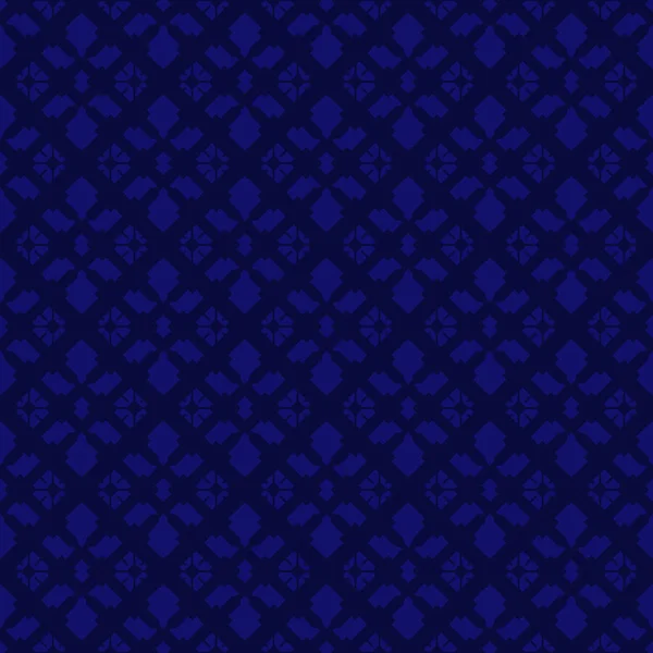 Fondo Abstracto Azul Patrón Geométrico Sin Costuras Con Textura Rayas — Vector de stock