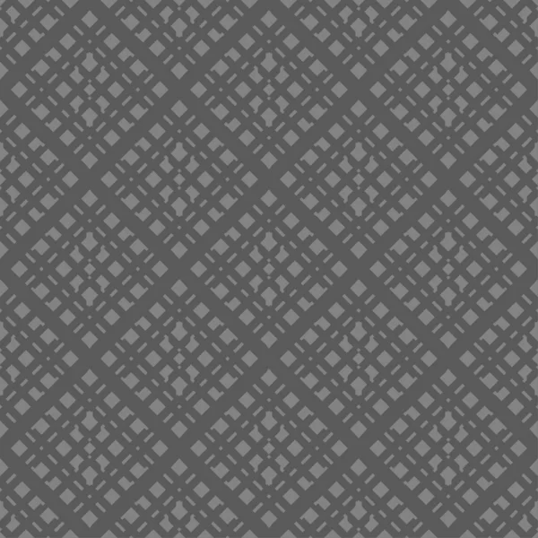 Gris Abstrait Rayé Motif Géométrique Texturé Sur Fond Noir — Image vectorielle