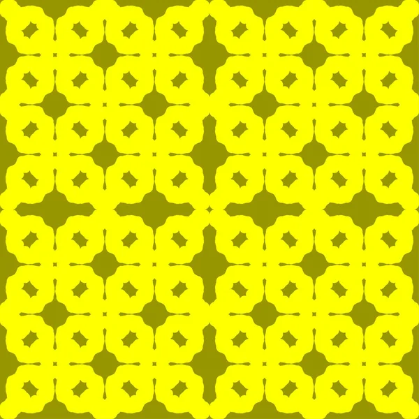 Patrón Geométrico Abstracto Amarillo Patrón Geométrico Abstracto — Vector de stock