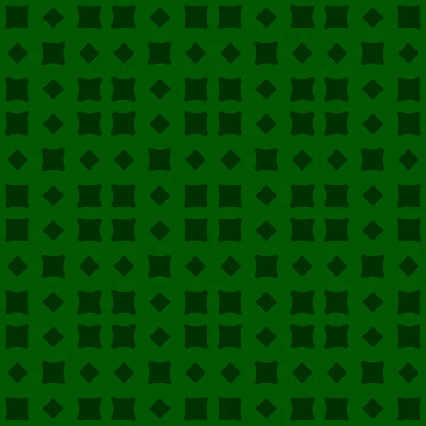 Grön Abstrakt Bakgrund Randig Texturerat Geometriska Sömlösa Mönster Mörkgrön Bakgrund — Stock vektor